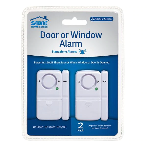 Door Or Window Alarm - 2 Pack