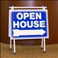 Small Solid Plastic Open House A Frame - Blue